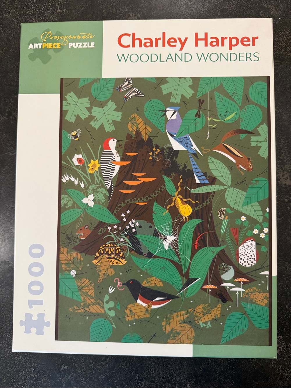 Woodland Wonders 1000-Piece Puzzle — Charley Harper